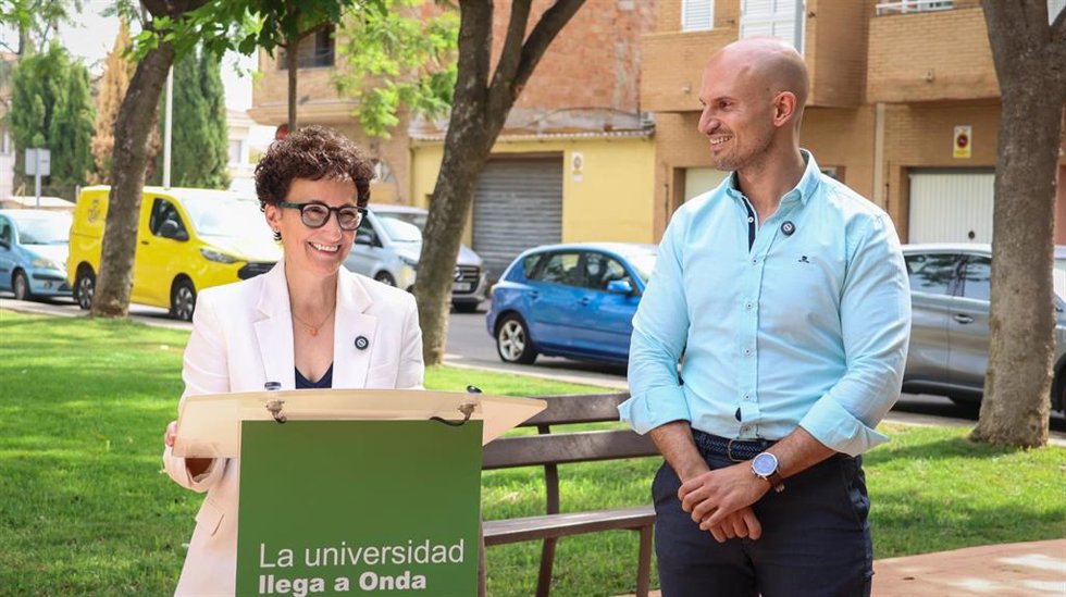 Carmina Ballester y Alejandro Ribes