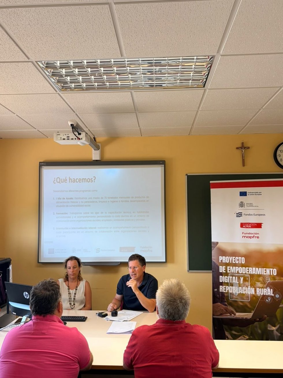 La UCAV presenta un proyecto de digitalización, agricultura y turismo de salud para el entorno rural de Ávila