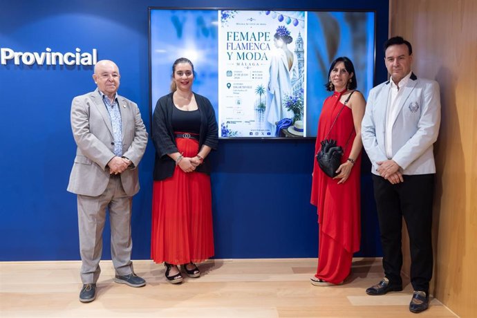 Desfile de flamenca de la Federación Malagueña de Peñas