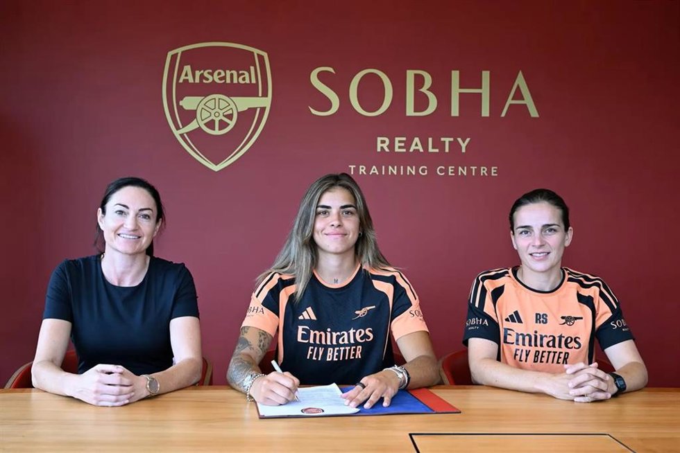 La portera española Misa Rodríguez firma por el Arsenal inglés