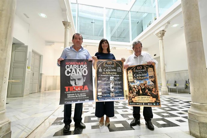Presentación de la 60 edición del certamen musical de Alhama de Granada.