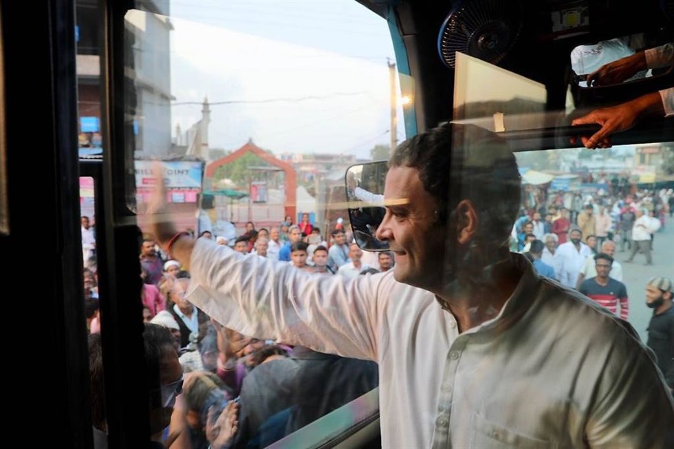 Archivo - Rahul Gandhi, líder opositor de India.