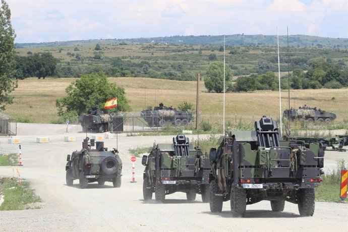 La Fuerza de Infantería de Marina desplegada en Rumanía evalúa su capacidad de reacción ante una situación de crisis.