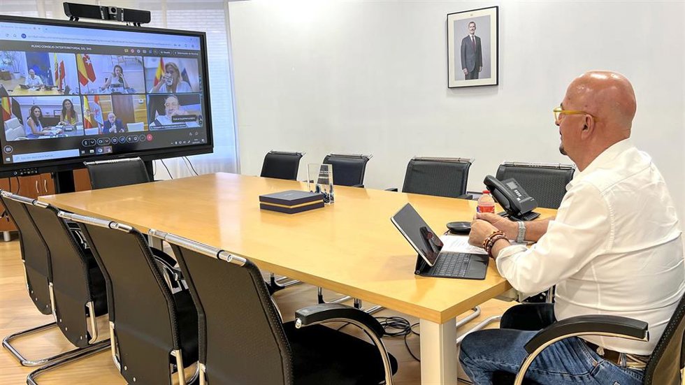 El Consejero De Salud, César Pascual, Asiste Por Videoconferencia Al Pleno Extraordinario Del CISNS