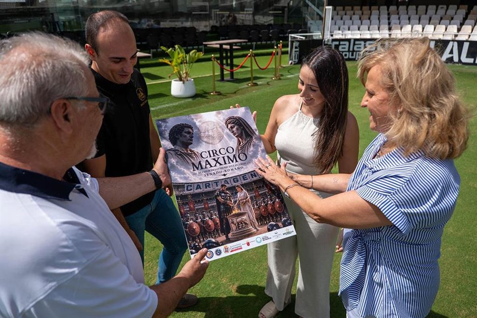 Cartel de presentación del Circo Romano
