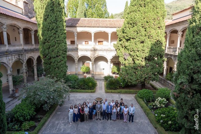 Participantes en el seminario doctoral en Yuste