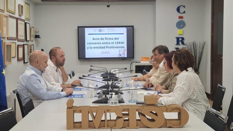 Presentación del Convenio entre Cermi y Provivienda