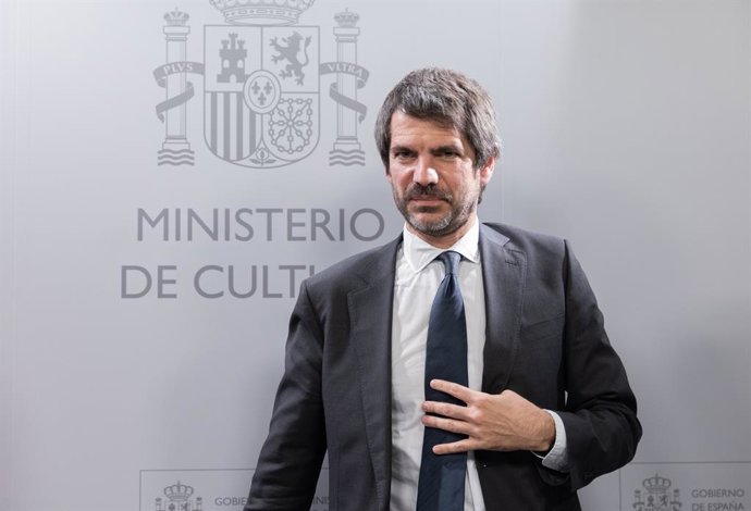 Archivo - El ministro de Cultura, Ernest Urtasun. 