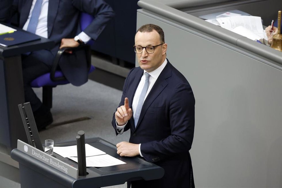 Archivo - Jens Spahn, antiguo líder del bloque conservador en el Parlamento alemán.