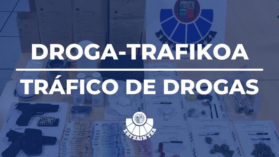 Detención por tráfico de drogas