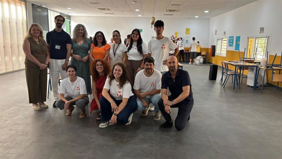 Participantes en la Escuela de Verano para adolecentes de Alcalá de Guadaíra (Sevillas)