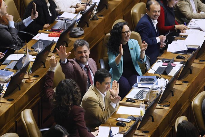Valparaiso, 21 de julio 2026 Diputados de oposicion en la sesion de la Camara de Diputados  Sebastian Cisternas/Aton Chile