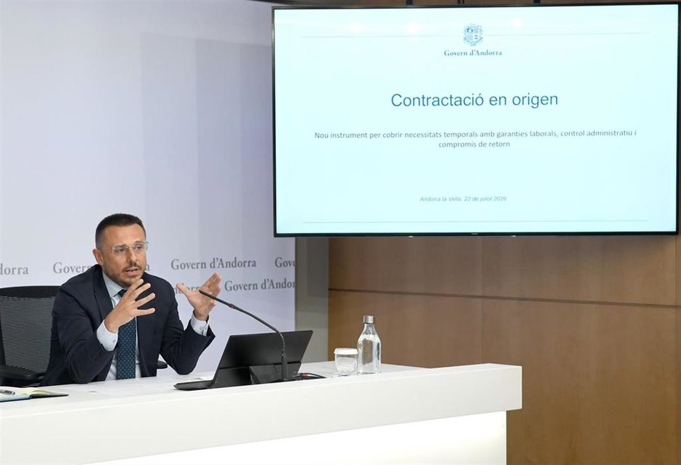 El secretario de Estado de Interior, Joan León.