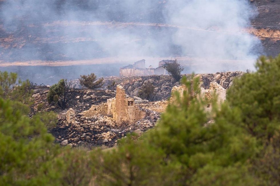 Incendio de Ejulve (Teruel)