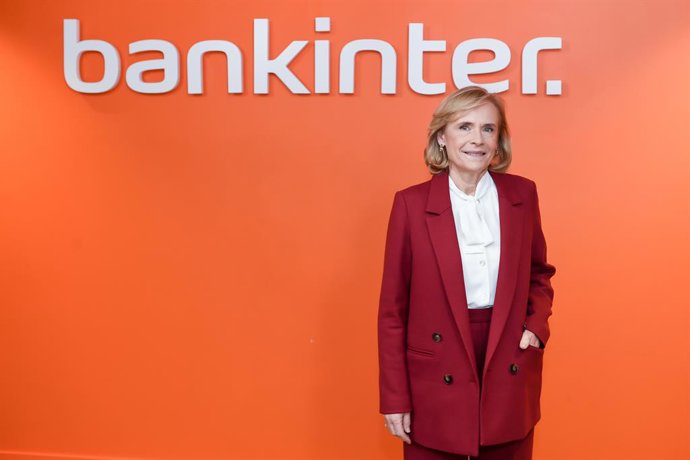 Archivo - La consejera delegada de Bankinter, Gloria Ortiz, durante una rueda de prensa, en la sede de Bankinter, a 22 de enero de 2026, en Madrid (España). Bankinter obtuvo un beneficio neto atribuido de 1.090 millones de euros en el conjunto de 2025, lo