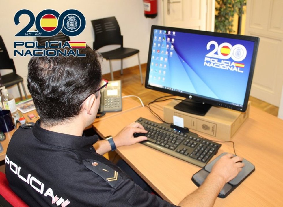 Agente de la Policía Nacional. Archivo.