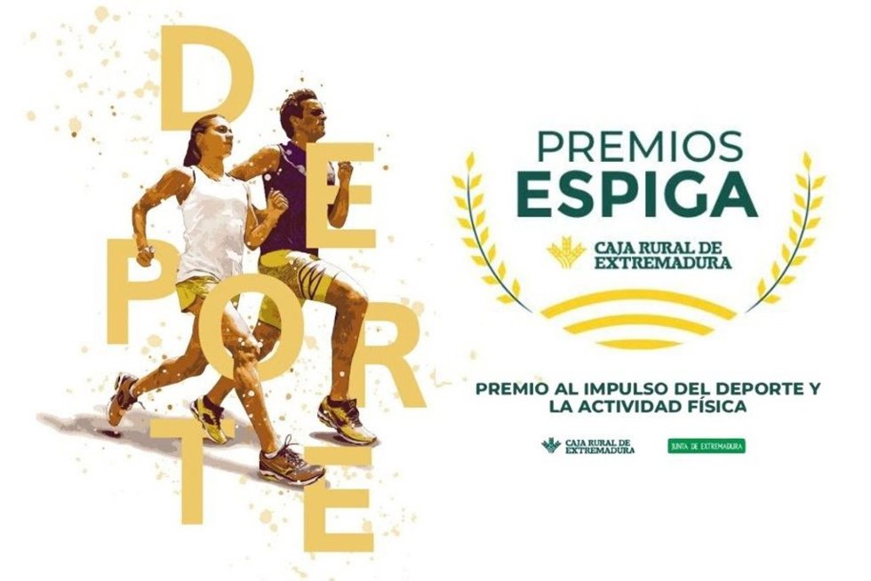 Archivo - Premio Espiga 'Impulso a la Actividad Física y el Deporte' de Caja Rural de Extremadura