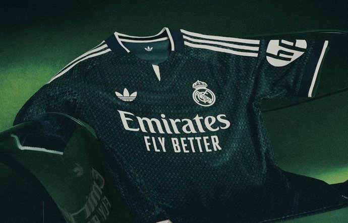 La segunda equipación del Real Madrid para la temporada 2026-27.