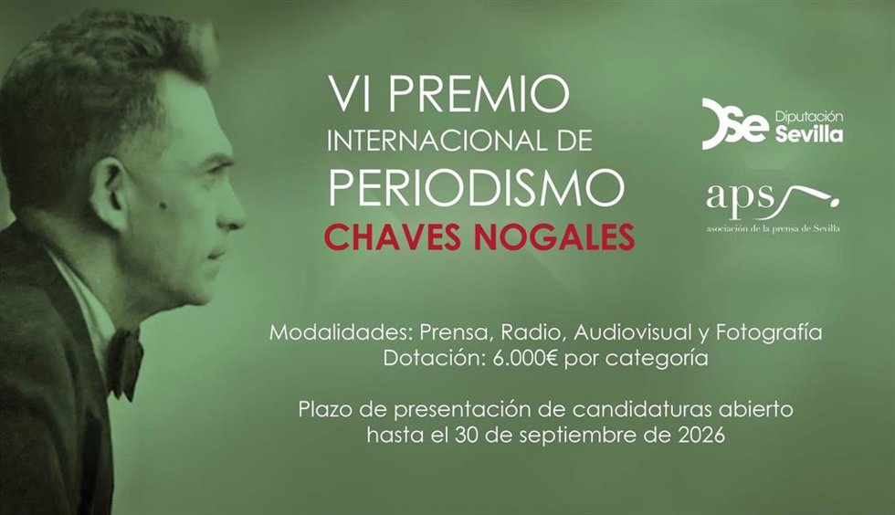 Imagen de recurso del Premio Internacional de Periodismo Manuel Chaves Nogales