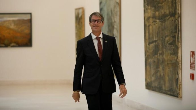 Archivo - El presidente del Gobierno riojano, Gonzalo Capellán