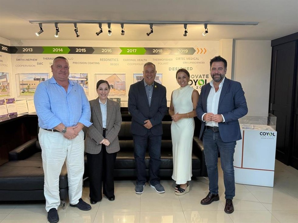 Fran González con motivo de la presencia de la Zona Franca de Cádiz en la Joint International Staff Week en Costa Rica.