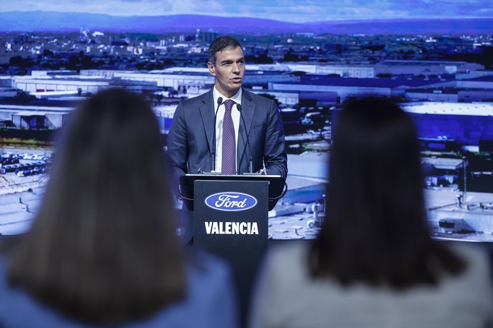 El presidente del Gobierno, Pedro Sánchez