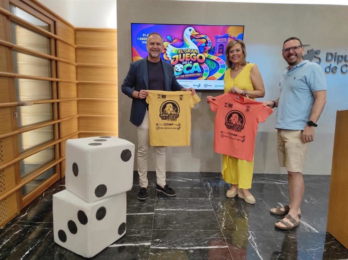 Presentación del Gran Juego de la Oca de Los Pedroches.