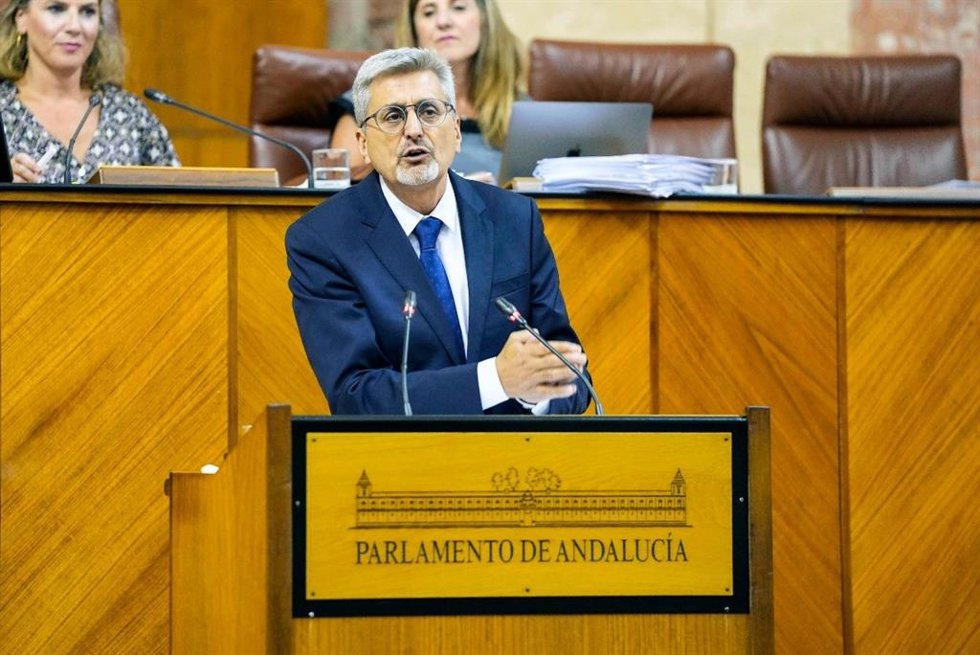 El secretario general del PSOE de Málaga y parlamentario andaluz, Josele Aguilar