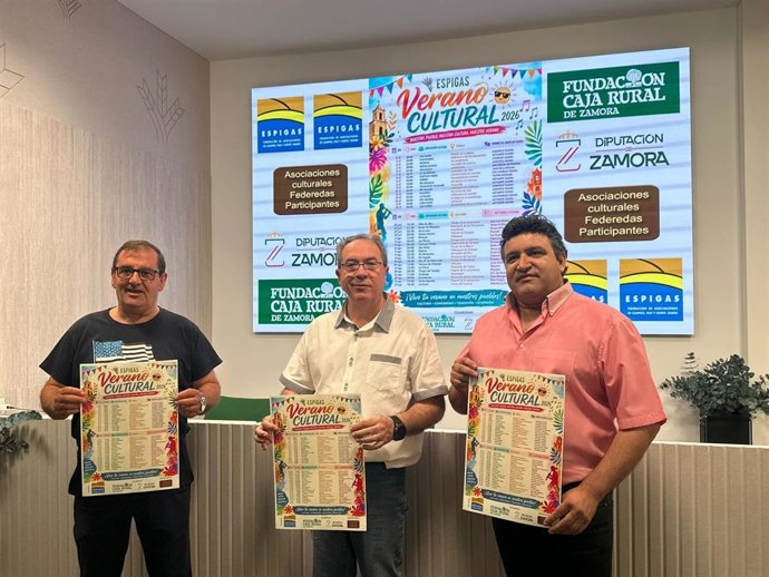 Presentación del Verano Cultural de la Asociación Espigas.