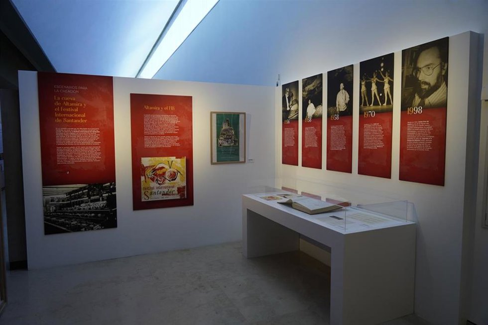 El Museo de Altamira inaugura una muestra dedicada a sus 'Vínculos' con el Festival Internacional de Santander