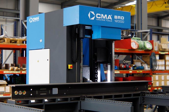 La máquina de CMA Machine Tools permite levantar en obra edificios de cinco plantas en 16 semanas