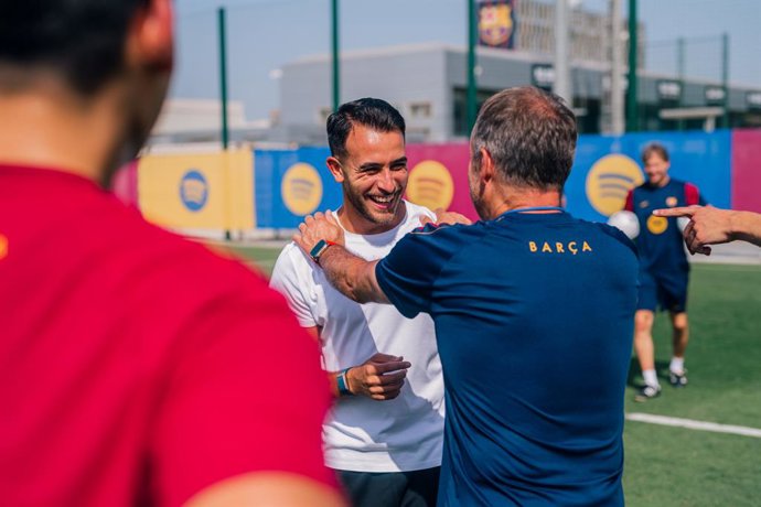 El jugador del Barça Eric Garcia