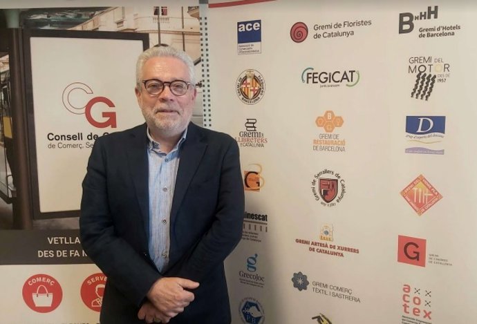Archivo - El president del Consell de Gremis, Joan Guillén