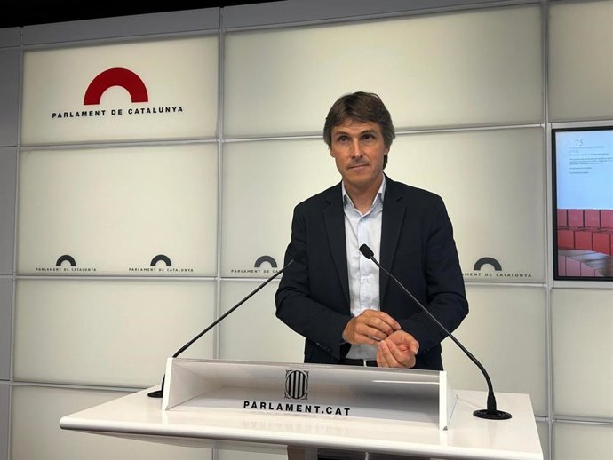 El portaveu de Junts al Parlament, Salvador Vergés