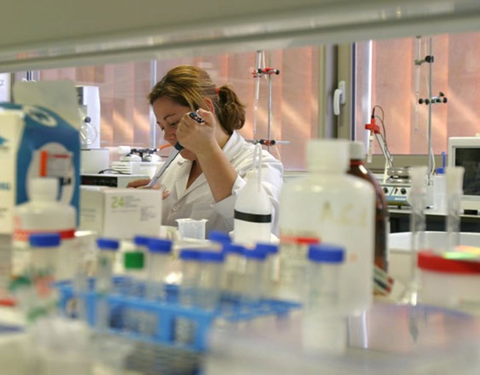 Laboratorio donde se trabaja la I+D