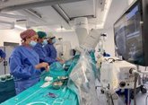 Foto: El Hospital Universitario La Luz realiza el primer implante percutáneo de una válvula 'Tavi in- valve mitral'