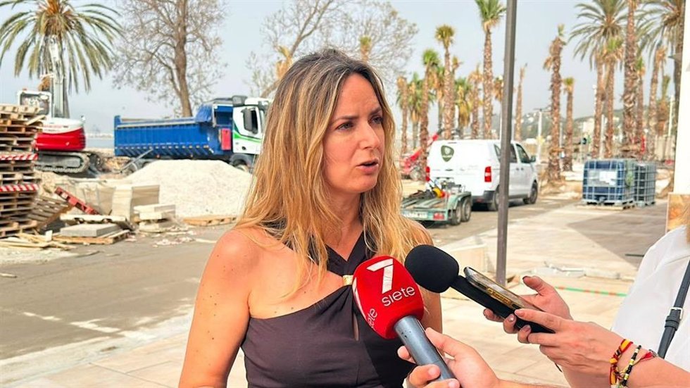 La portavoz adjunta del grupo municipal Vox Málaga, Yolanda Gómez.
