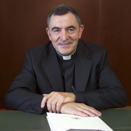 El obispo de Palencia, Mikel Garciandía.