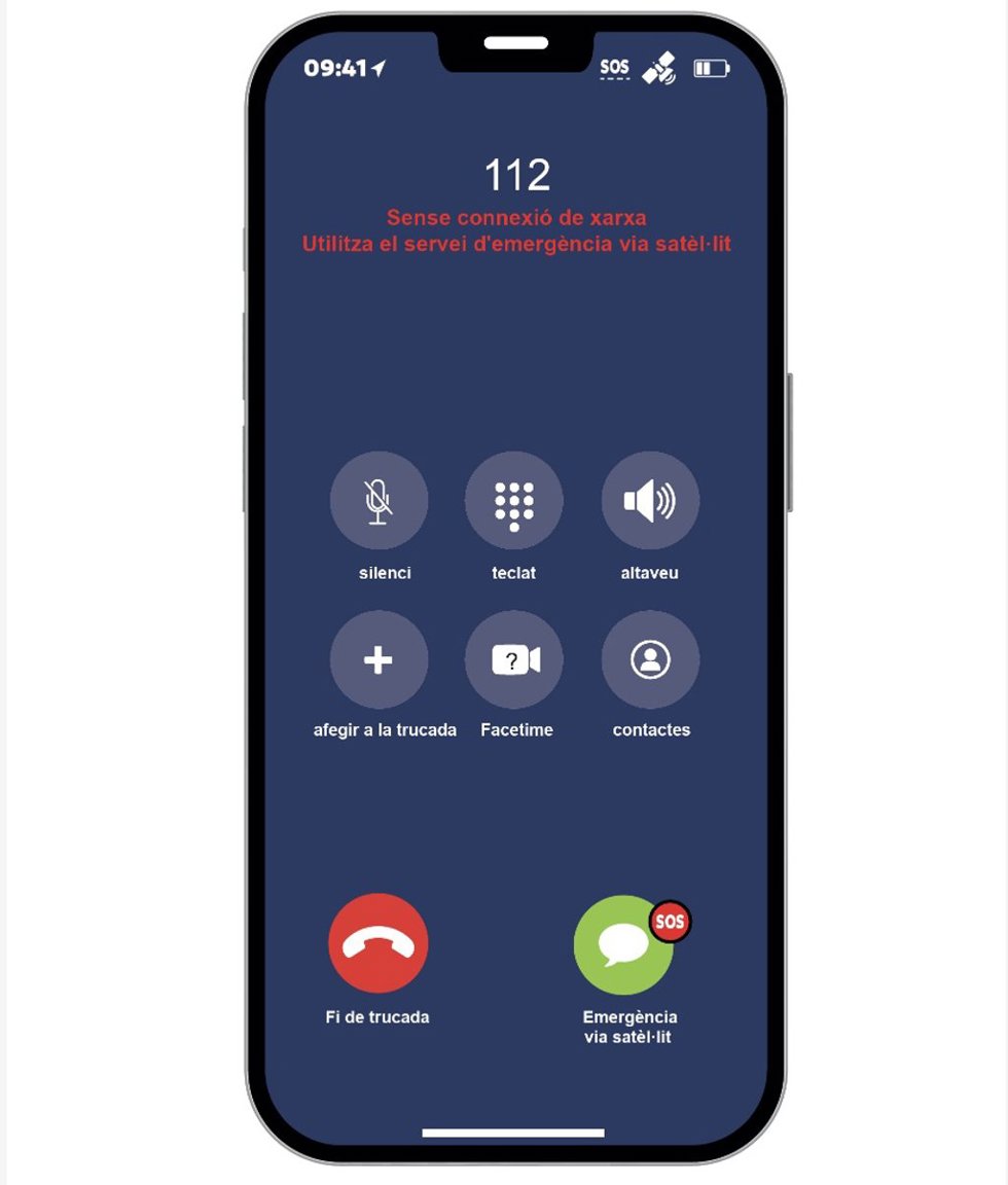 Servicio Emergencia SOS de Apple