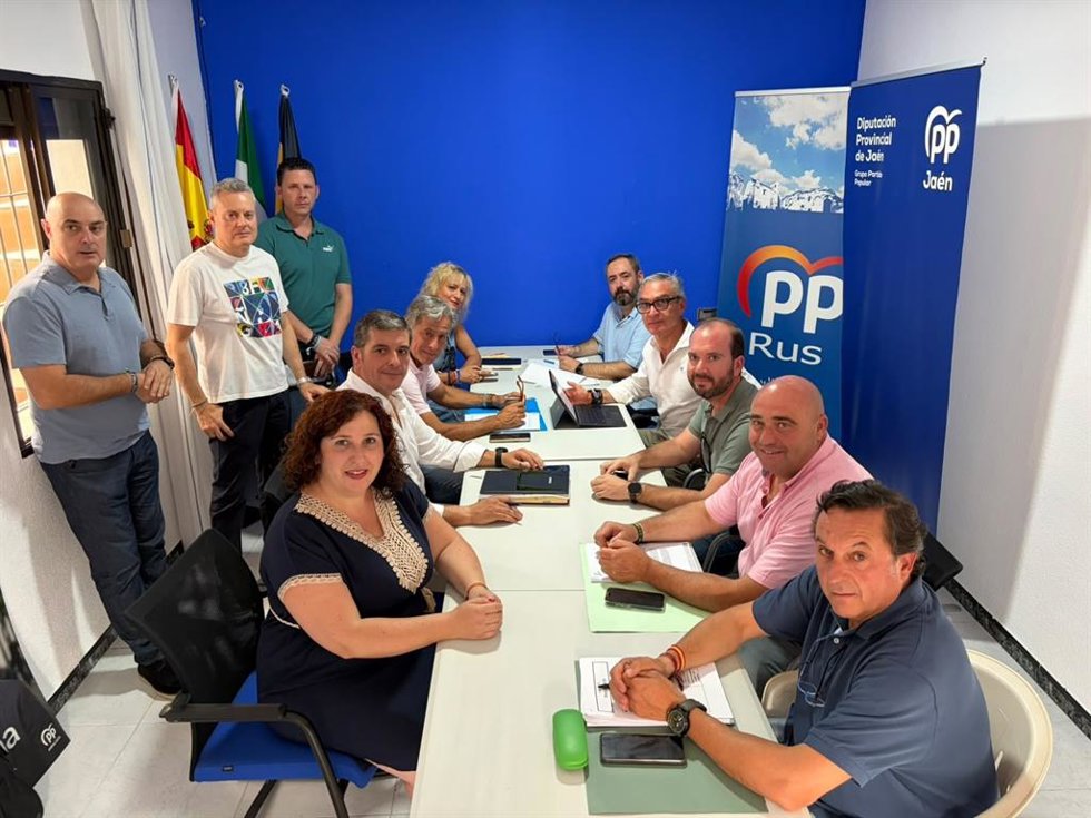 Encuentro comarcal del PP en Rus