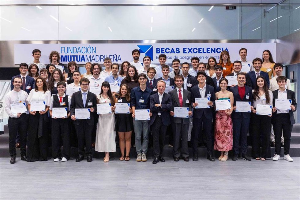 Becados por la Fundación Mutua Madrileña.
