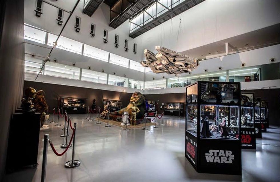 Exposición 'Universo Star Wars', que podrá verse en la CometCon 2026, en el recinto ferial gijonés 'Luis Adaro'.