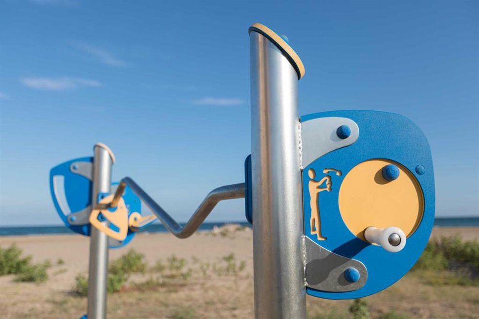 Imagen de recurso de una playa en El Puig (Valencia)