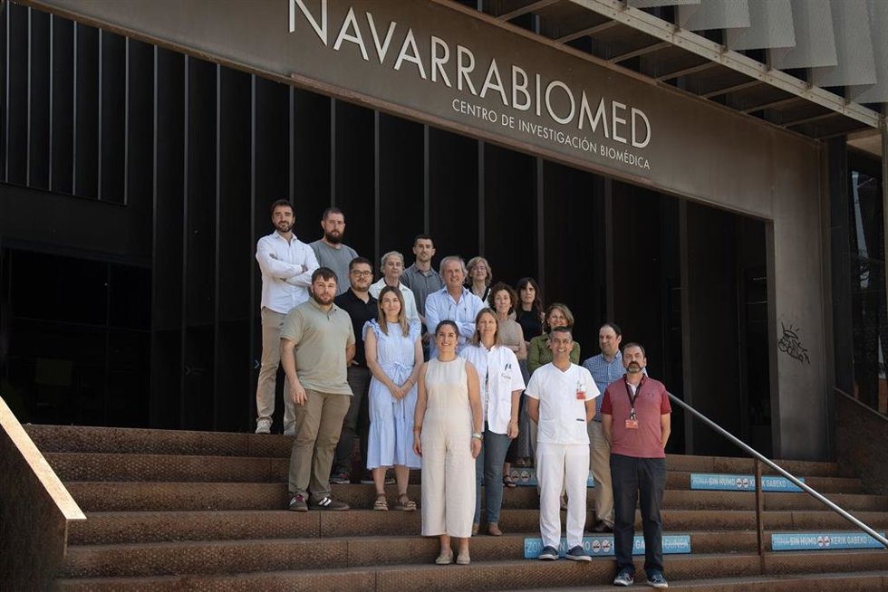 Representantes de todos los agentes que han formado parte en el consorcio del proyecto INNOLFACT 2.0 durante su presentación en Navarrabiomed.