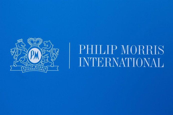 Archivo - Logo de Philip Morris.