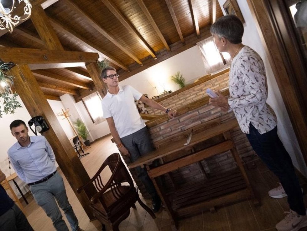 Capellán valora el Espacio Majuelo para promover turismo, emprendimiento y cultura en el Valle del Leza y Cameros