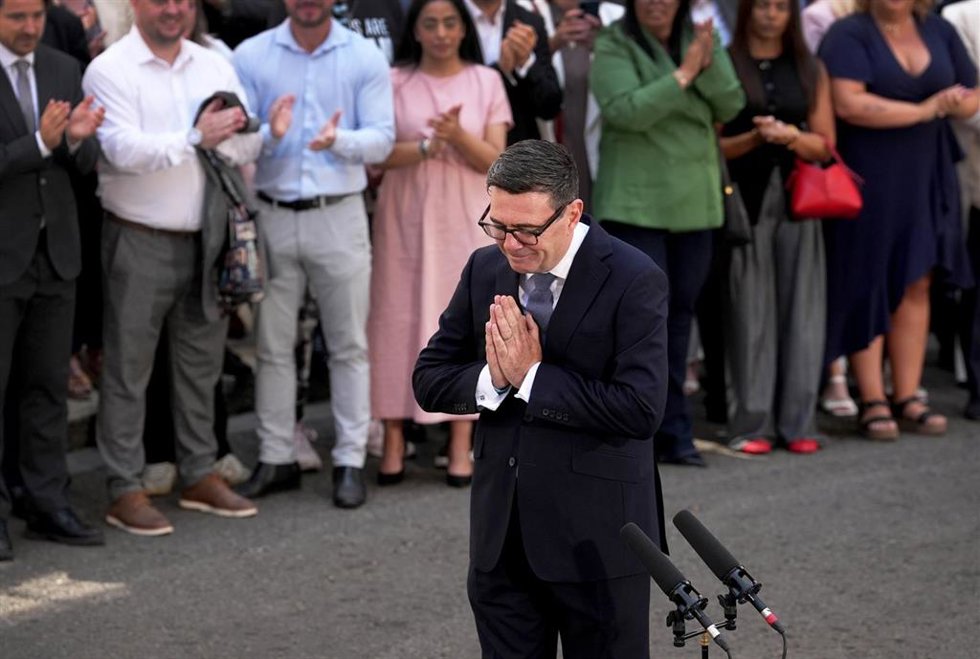 El primer ministro de Reino Unido, Andy Burnham 