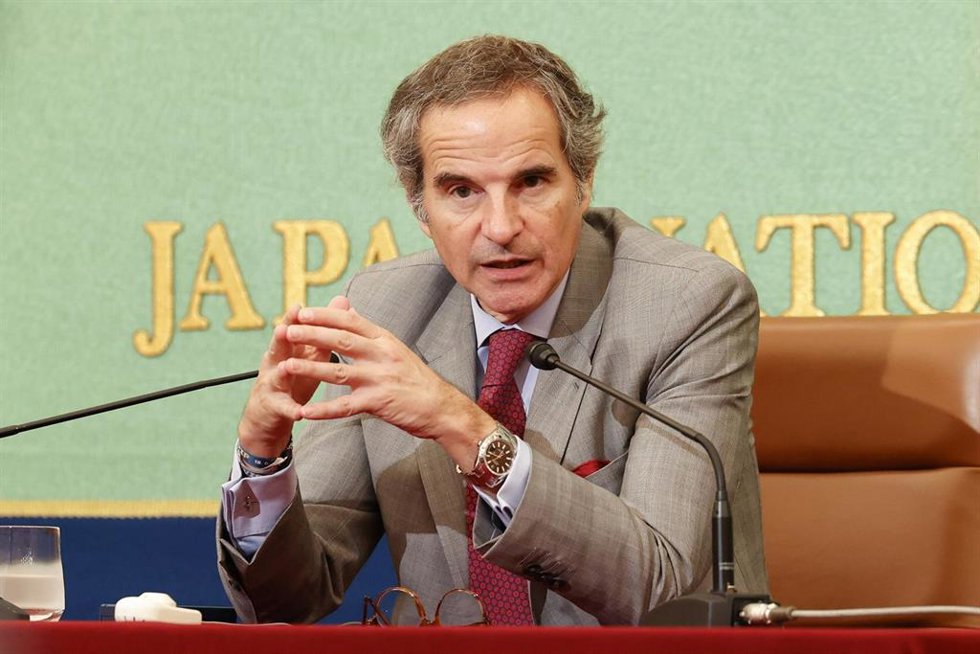 El director general del Organismo Internacional de la Energía Atómica, Rafael Grossi
