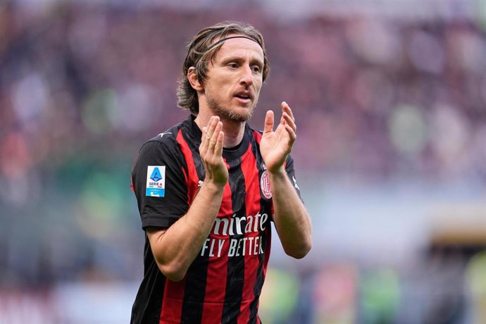 Archivo - Luka Modric, AC Milan