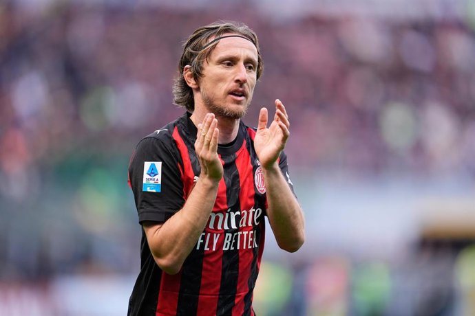 Archivo - Luka Modric, AC Milan